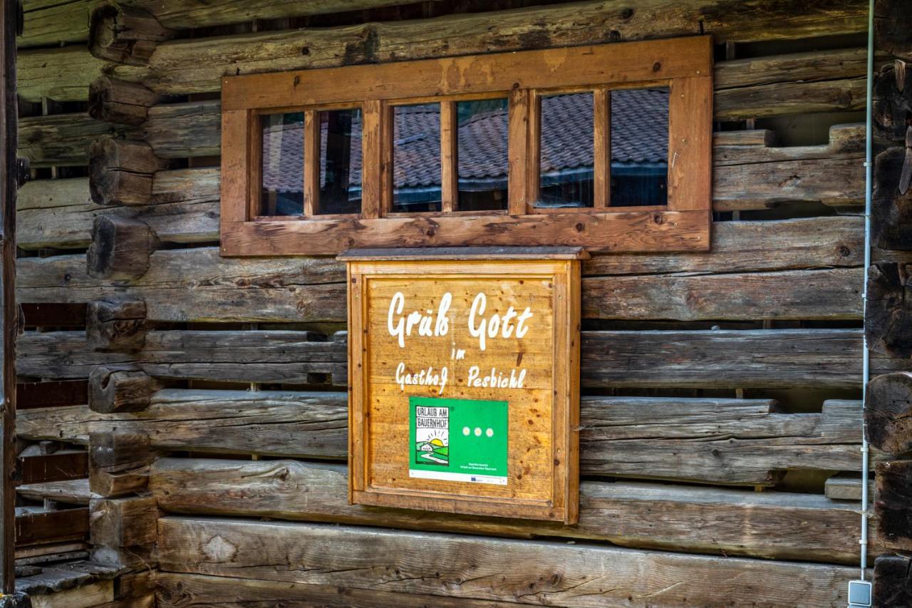 Gasthof Pesbichl Goldegg Exterior photo